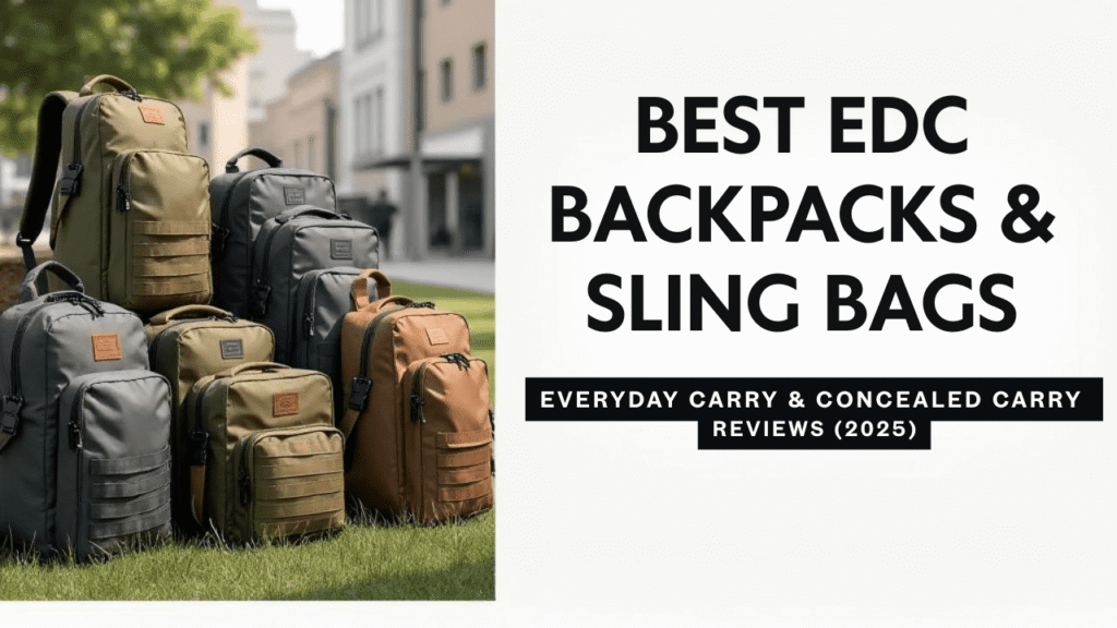 EDC Backpacks & Sling Bags reviews