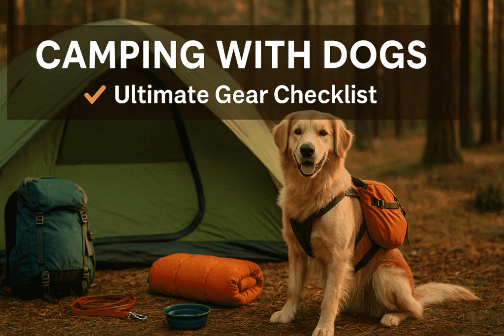 camping-with-dogs-gear-checklist