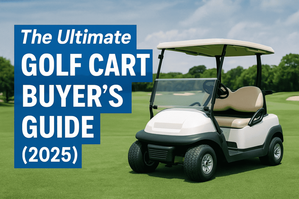 The Ultimate Golf Cart Buyer’s Guide (2025) – Feature Image